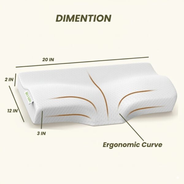 CONTOUR CURVE -MEMORY PILLOW 1