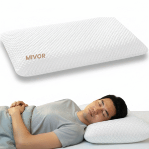 Memory foam pillow 100% genuine product, wake up pain free, better sleep, cervical pain relief, wake up to fresh ideas.