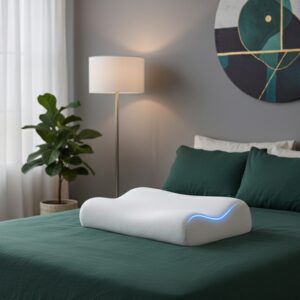 Orthopaedic contour cervical pillow, 100% MEMORY FOAM