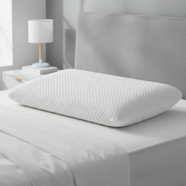 Standard Cooling Gel Memory Foam Sleeping Pillow – Neck & Shoulder Support for Deep, Pain-Free Sleep | Size 24x16x4 | 1-Year Warranty - Image 3