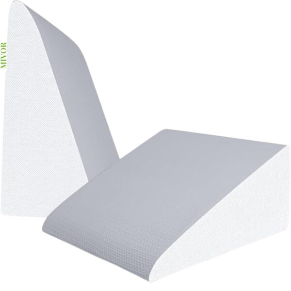 "Orthopedic Bed Wedge Pillow – Memory Foam Back & Leg Support  | 2-Year Warranty" - Image 2