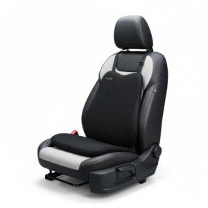 CAR SEAT BACKREST, CAR ACCESSORIES, MEMORY FOAM, SPINE, KNEE & LOWER BACK ORTHOPEDIC SUPPORT WITH ERGONOMIC DESIGN WITH MIVOR PRODUCT. WWW.MIVOR.IN- BUY NOW