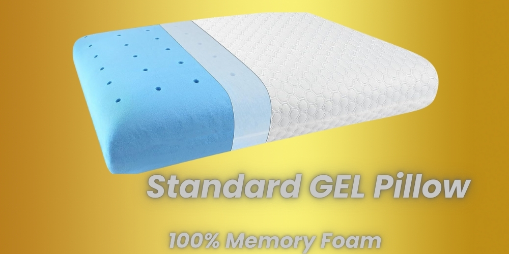Standard cool gel Memory Foam Cervical Pillow