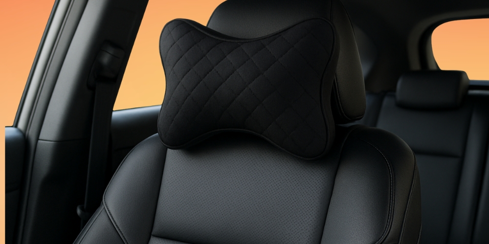 Car Accessories car seat backrest coccyx cushion headrest neck rest - memory foam.. Memory foam pillow 100% genuine product, wake up pain free, better sleep, cervical pain relief, wake up to fresh ideas.(WWW.MIVOR.IN - BUY NOW