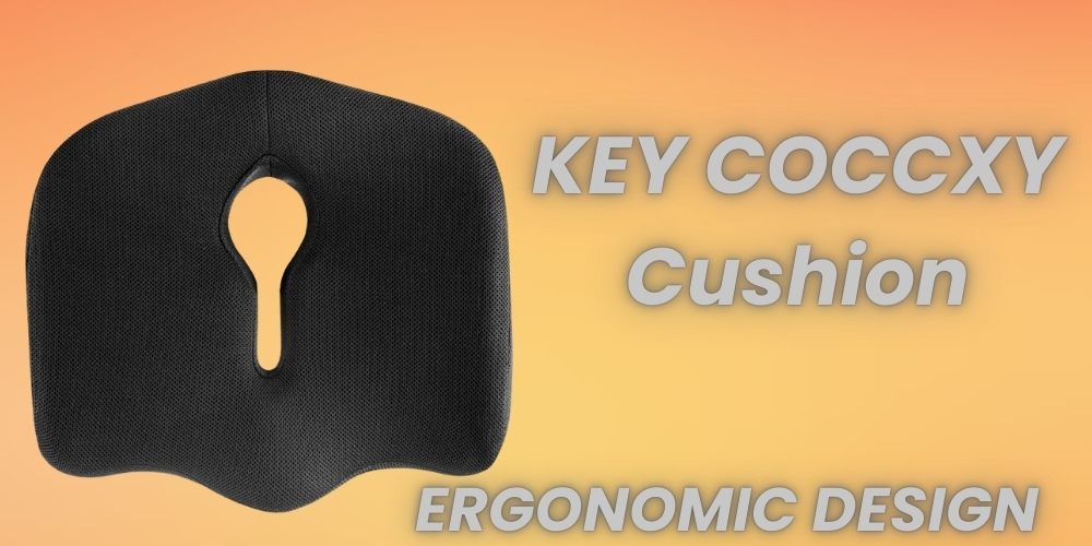 KEY COCCXY CUSHION- MEMORY FOAM, SPINE, KNEE & LOWER BACK ORTHOPEDIC SUPPORT WITH ERGONOMIC DESIGN WITH MIVOR PRODUCT. WWW.MIVOR.IN- BUY NOW