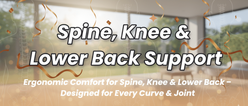 spine and lower back support Memory Foam Product, buy online www.mivor.in